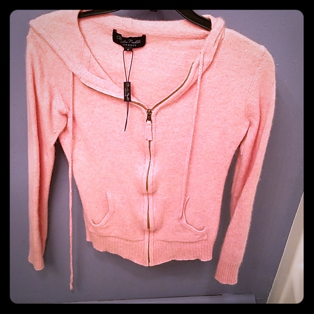 Claudia Nichole Cashmere sweater with hood